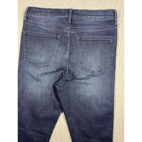 Sam Edelman Jeans Womens 28 Dark Wash Blue High Rise Skinny Studded Ankle Denim - Picture 5 of 15